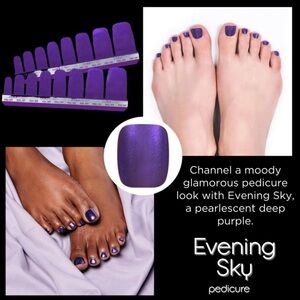 196. Color Street Nail Strips - Evening Sky